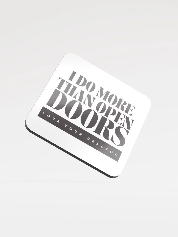 I DO MORE - Cork Coaster product image (1)