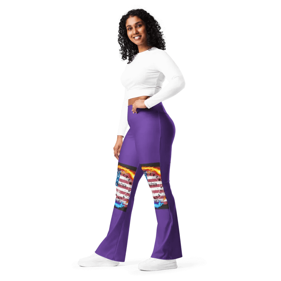 flare leggings- purple product image (9)