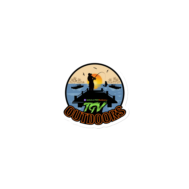 TGVOutdoors Die Cut Magnet product image (1)