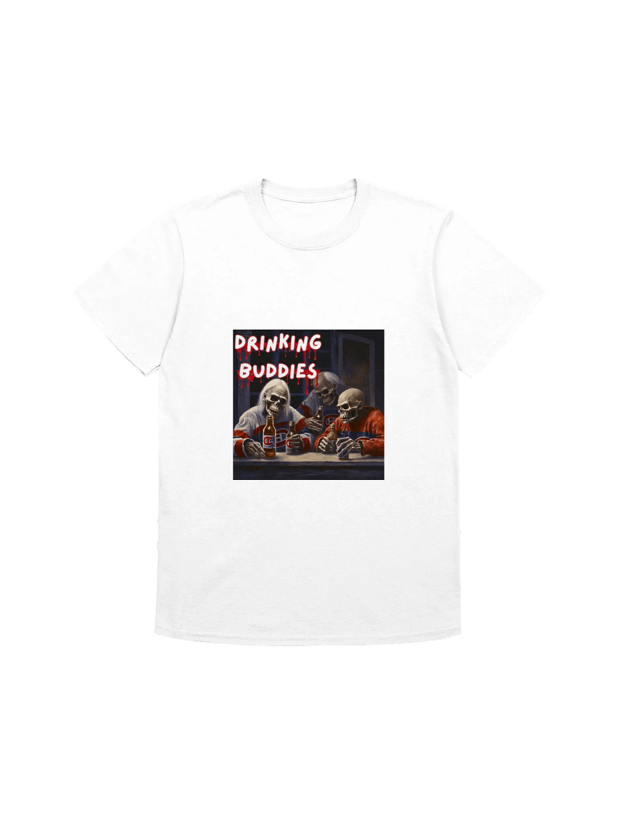 Skeleton Drinking Buddies T-Shirt product image (3)