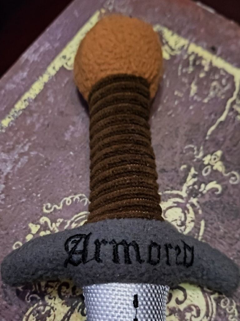The Armored Kingdom Barkblade of Valor Squeaky Dog Chew Toy product image (2)