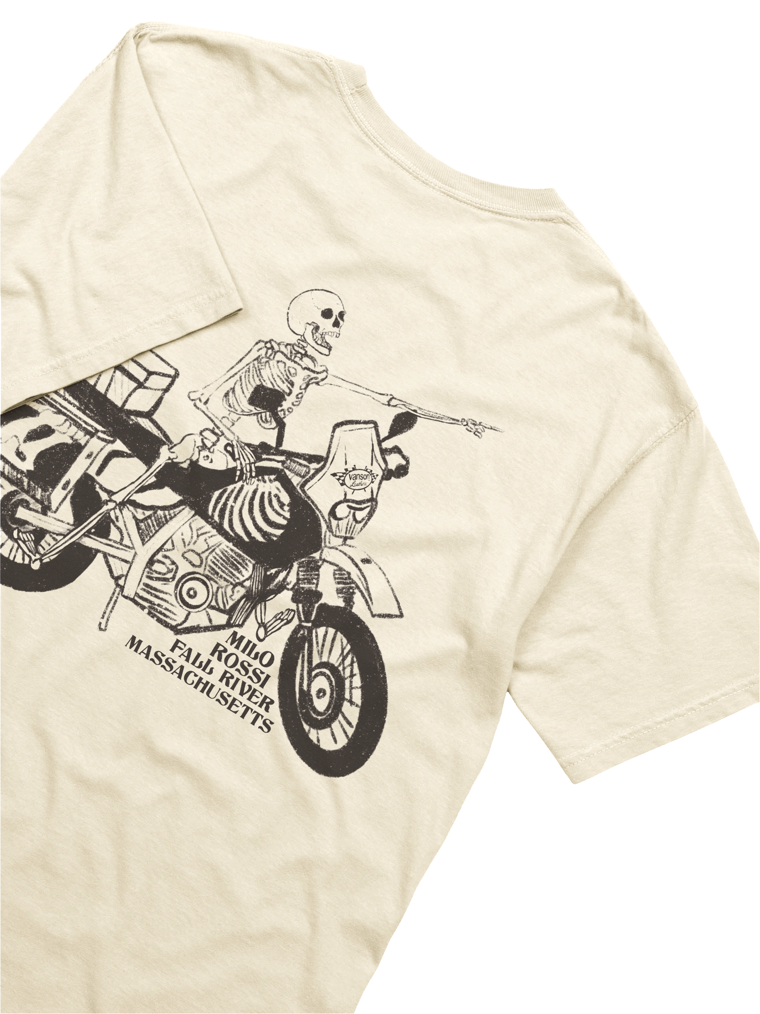 Vanson X Milo Rossi Dark Routes T-shirt product image (4)