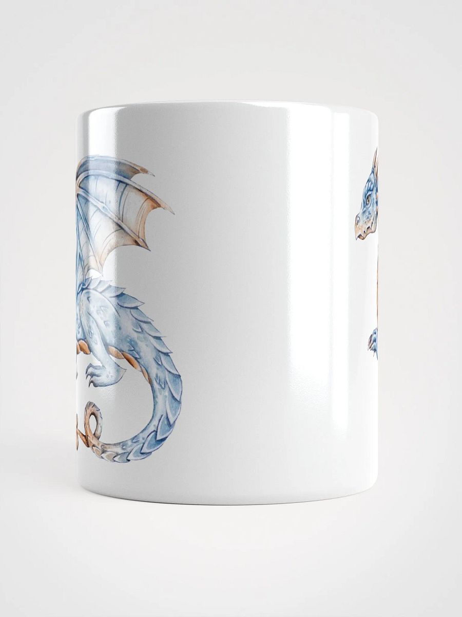 Blue Dragon White Glossy Mug product image (14)
