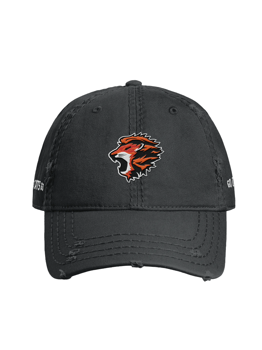 Orange Cats Beat Up Hat product image (1)