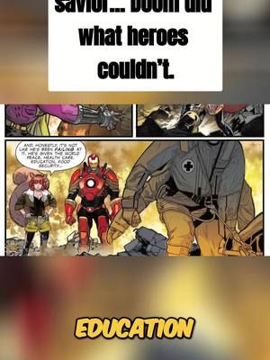 Even they couldn't deny it... Doom rescued everyone. 💀 When Dormammu launched his assault, Doom shielded ALL. From notorious foe to unexpected savior? Could Doom be the hero we never saw coming? #DoctorDoom #AvengersAssemble #MarvelUniverse #HeroTurn #ComicWorld