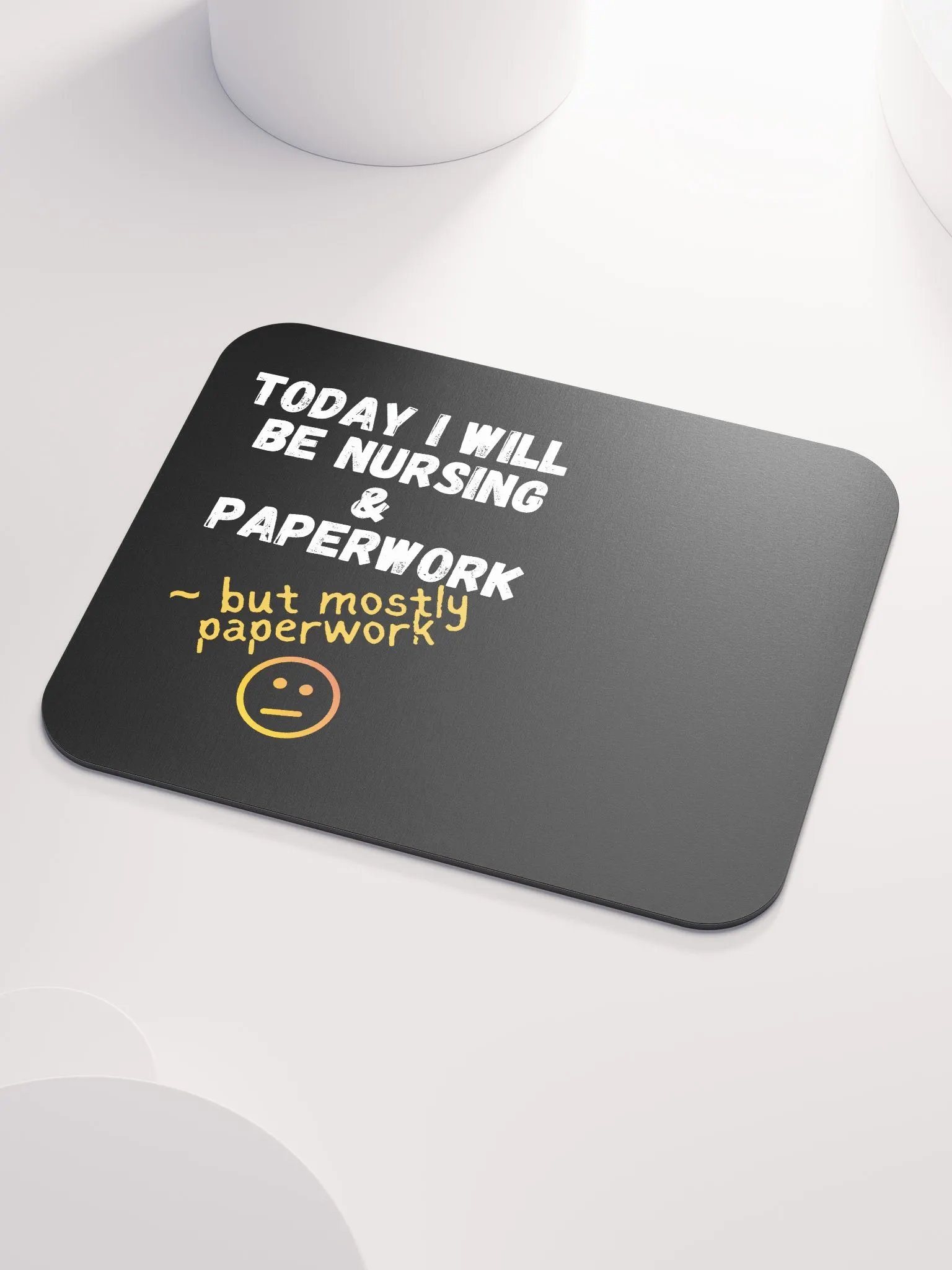 Funny Nurse Mousemat 