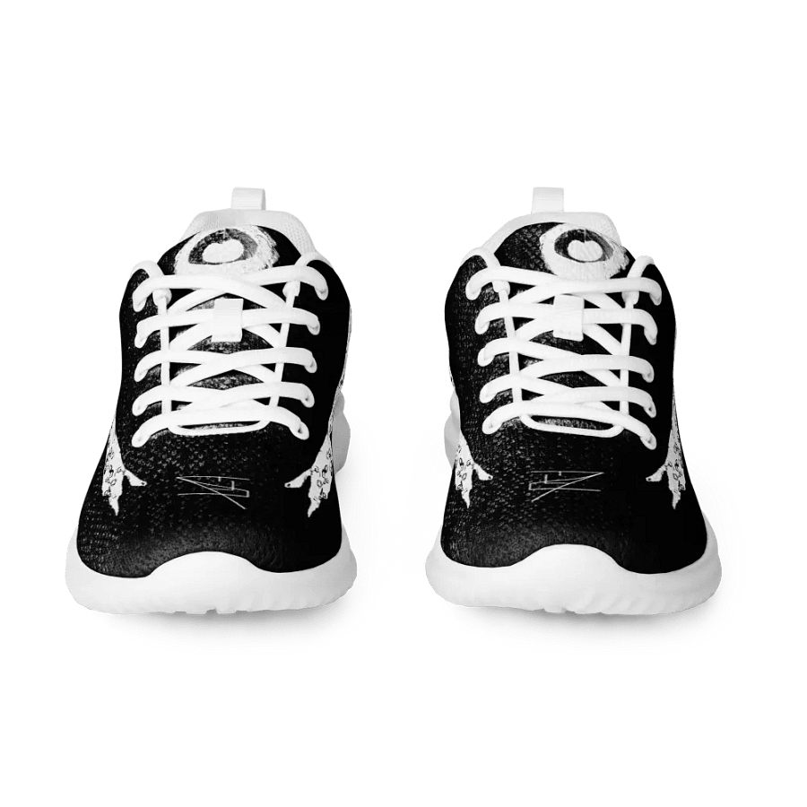 Peacock White on Black Shoe product image (7)
