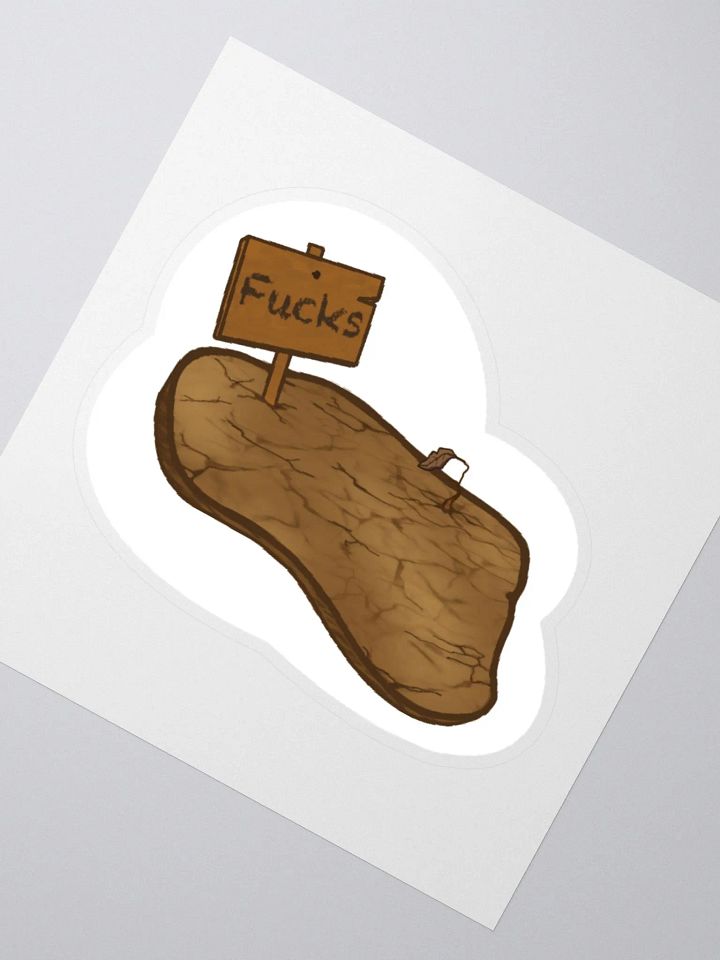 A Barren Field Sticker product image (2)