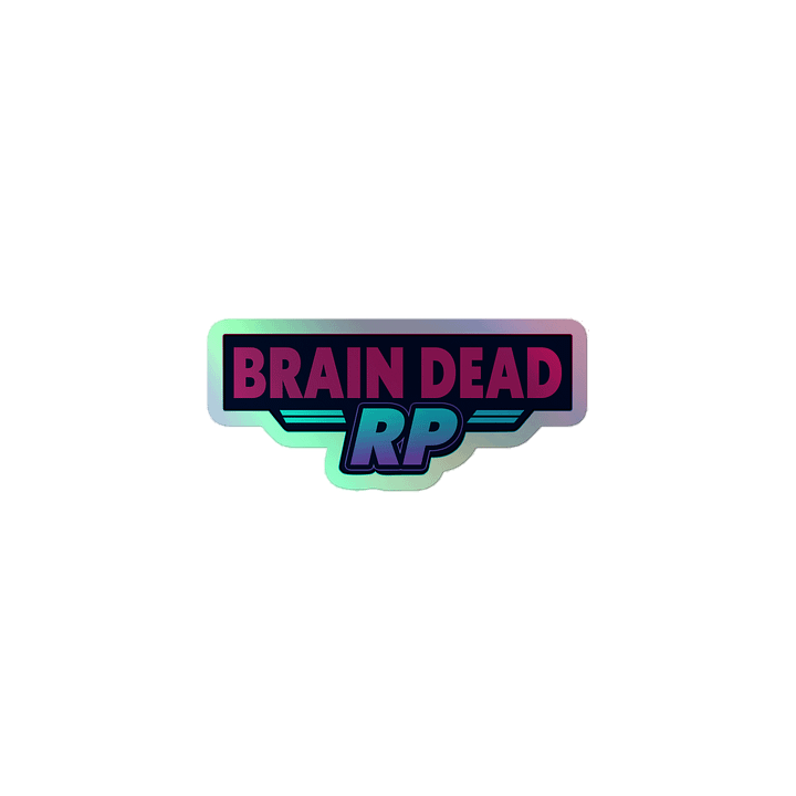 Brain Dead RP Holographic Stickers product image (1)