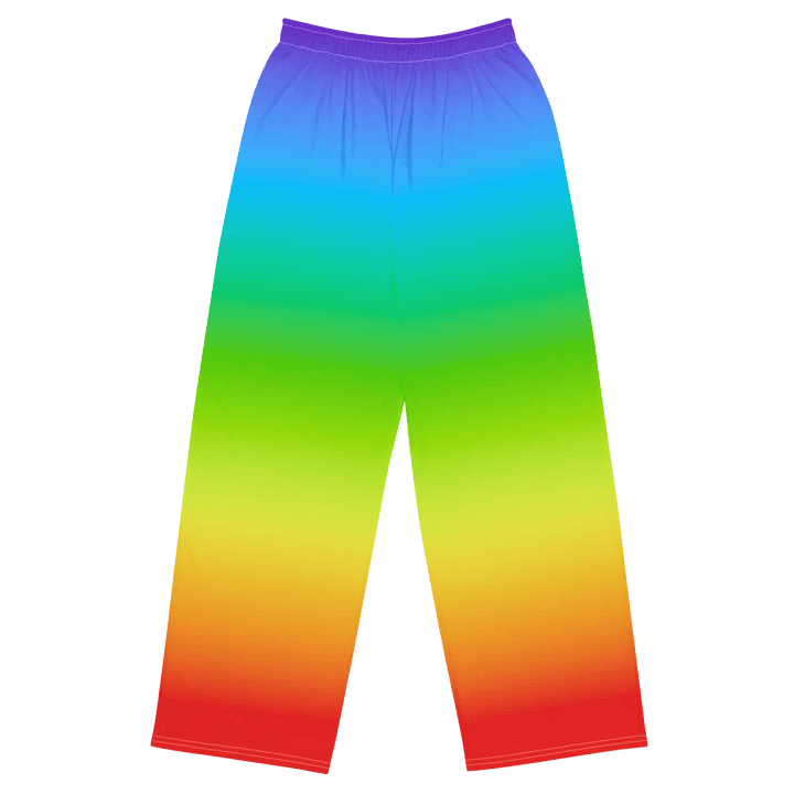 Rainbow Unisex Wide Leg Pants product image (1)