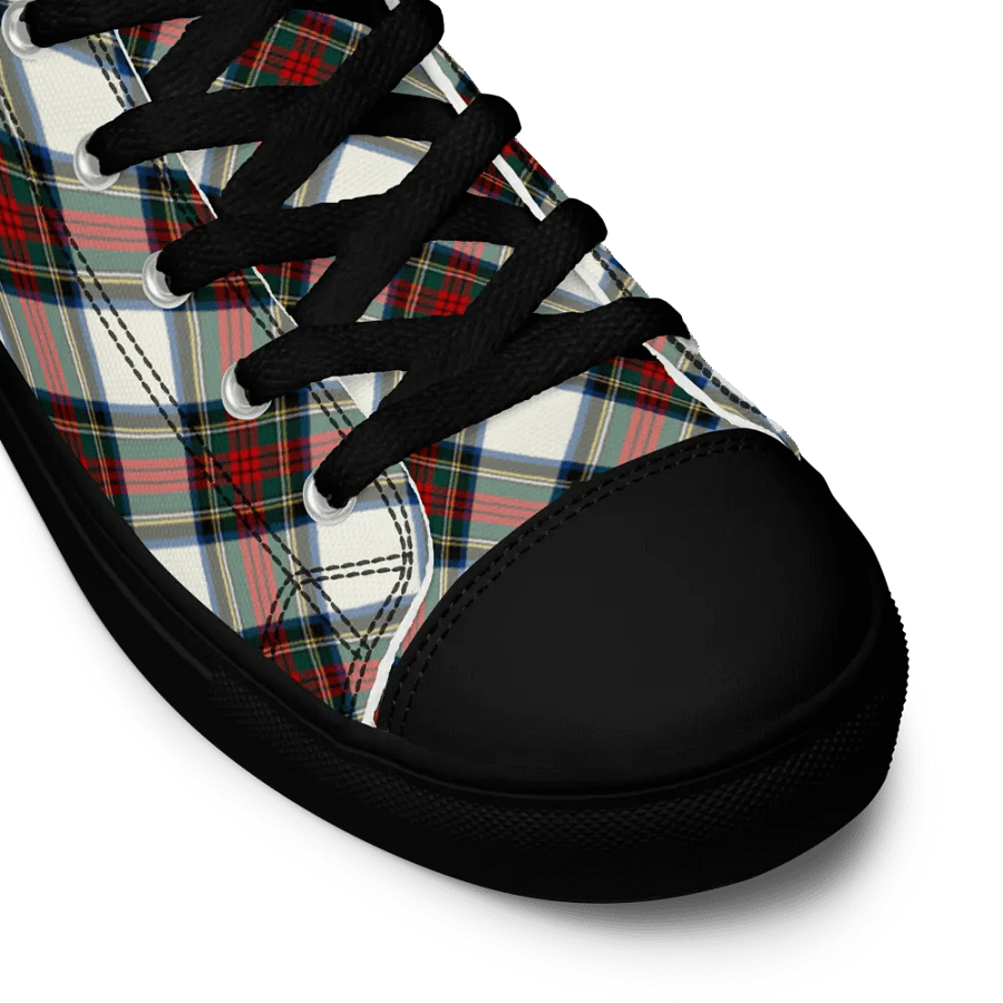 Stewart Dress Tartan Men's High Top Shoes product image (11)