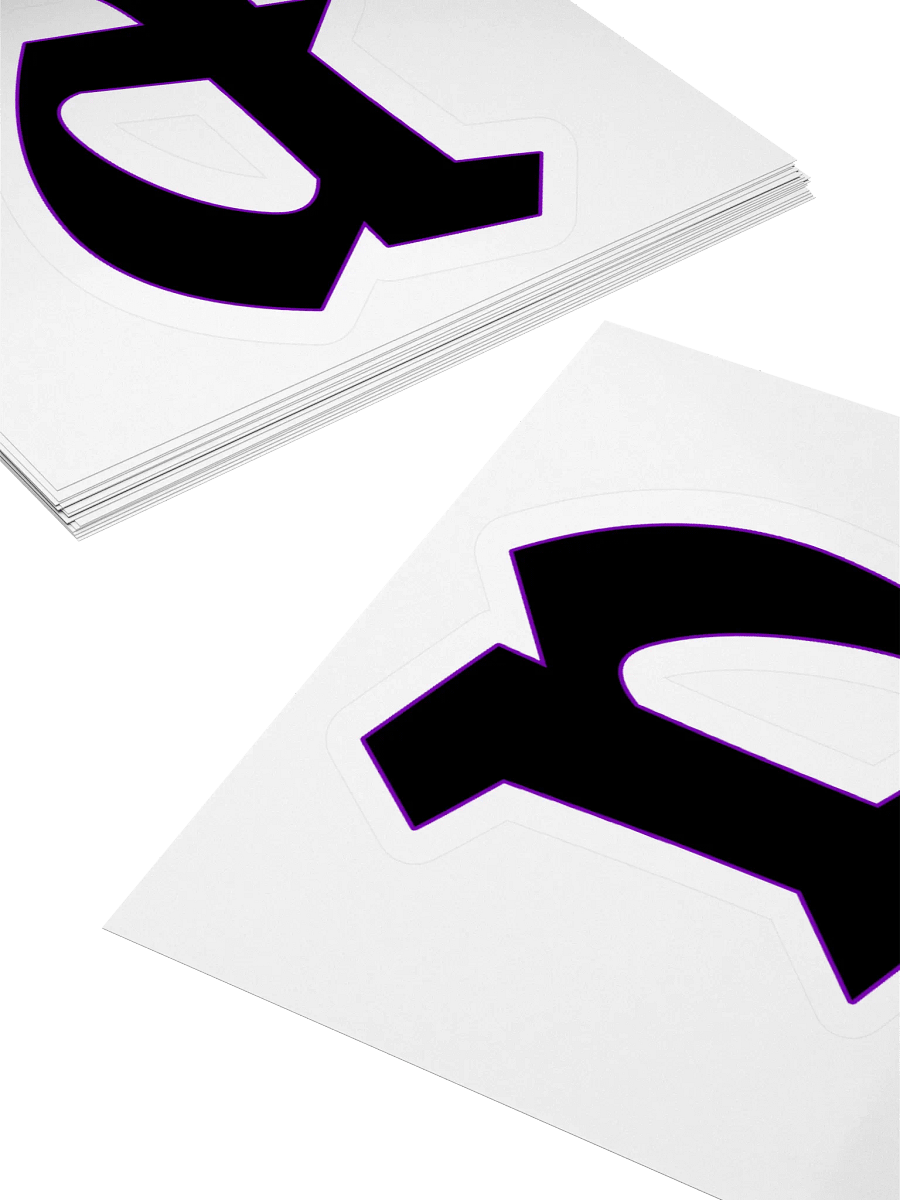 "P" Logo Sticker product image (3)