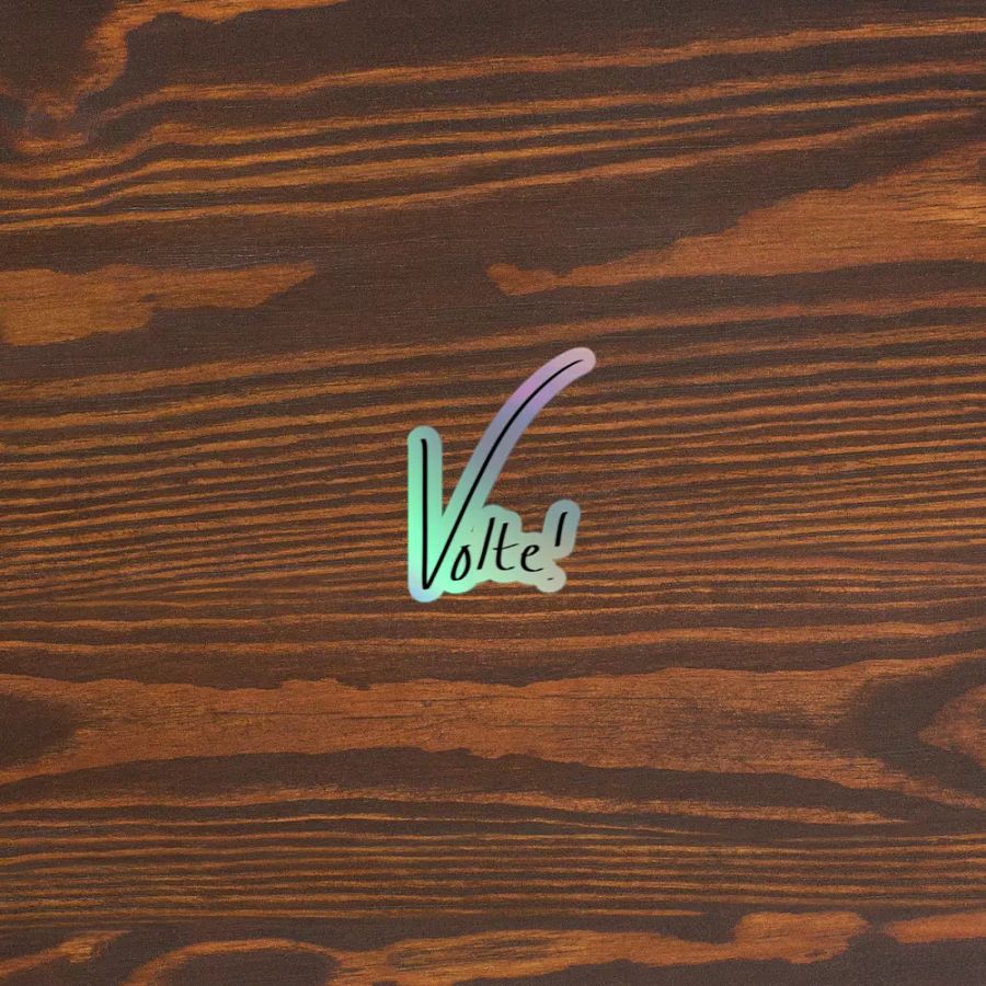 Volte Signature Holographic Sticker! product image (5)
