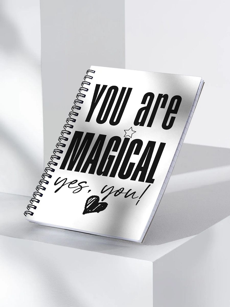 You are Magical Spiral Notebook product image (3)