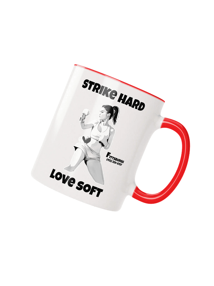 Warrior Women Ceramic Mug Red product image (3)