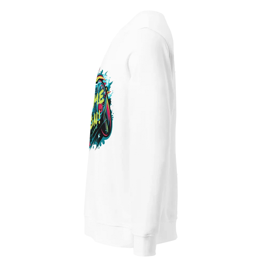 Neon Game On! Controller Sweatshirt product image (7)