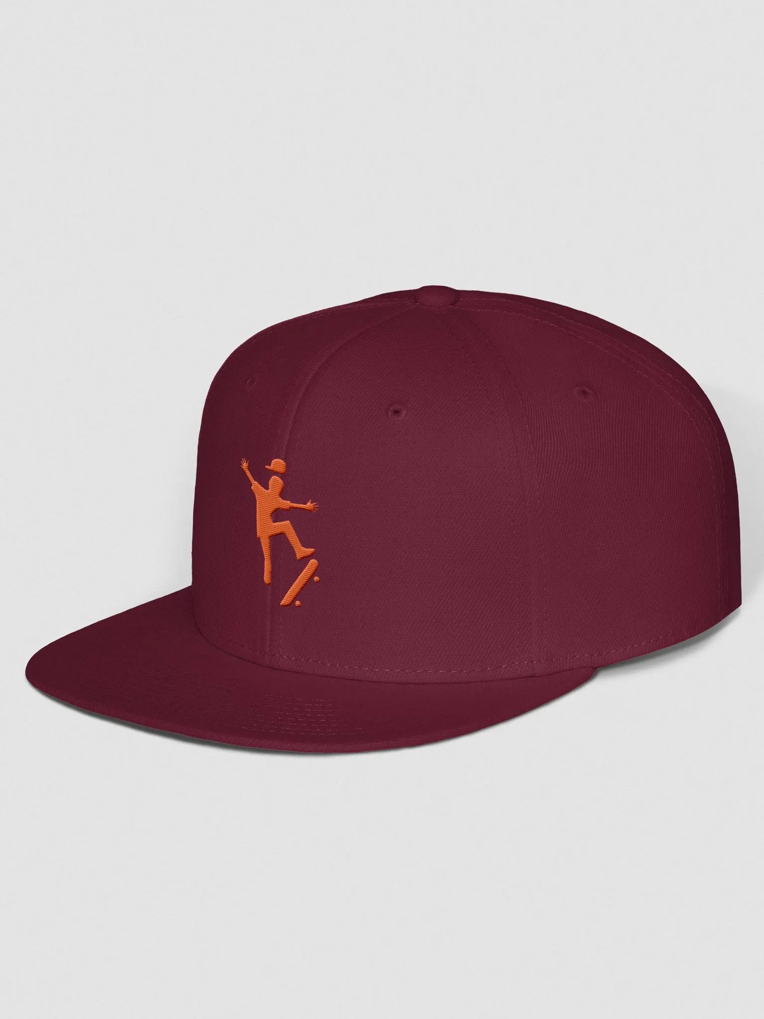 Dazzle Deck Burgundy Maroon Baseball Cap product image (2)