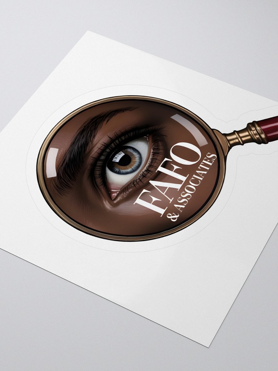 Eye-Catching FAFO & Associates Stickers product image (7)