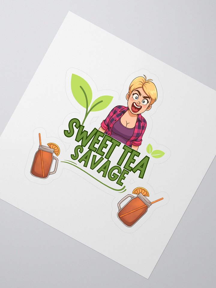 Sweet Tea Savage Sticker 🍹💋 product image (2)