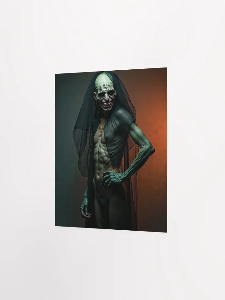 Veiled Grin Matte Poster product image (14)
