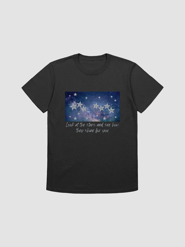 Look At The Stars (light on dark; unisex) product image (2)