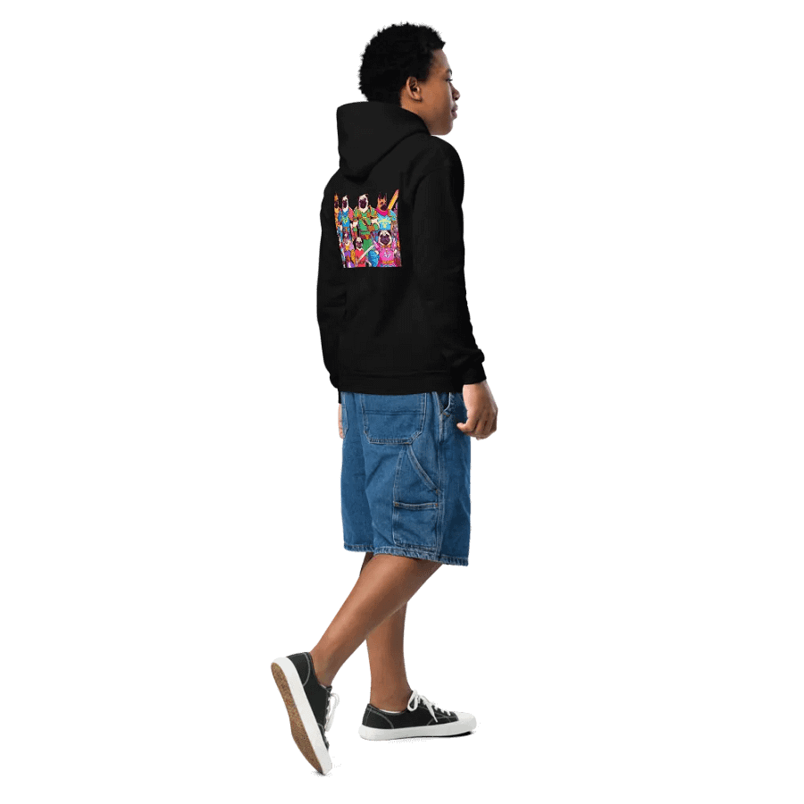 PugNation Youth Hoodie product image (30)