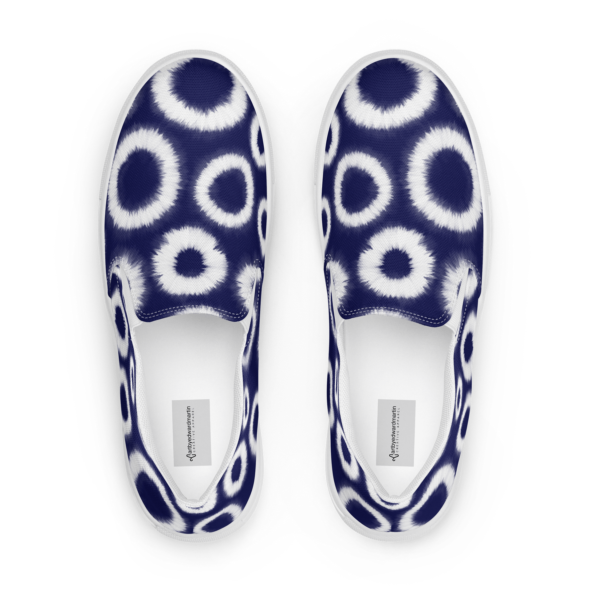 Midnight Circles Women's Slip-On Shoes product image (1)