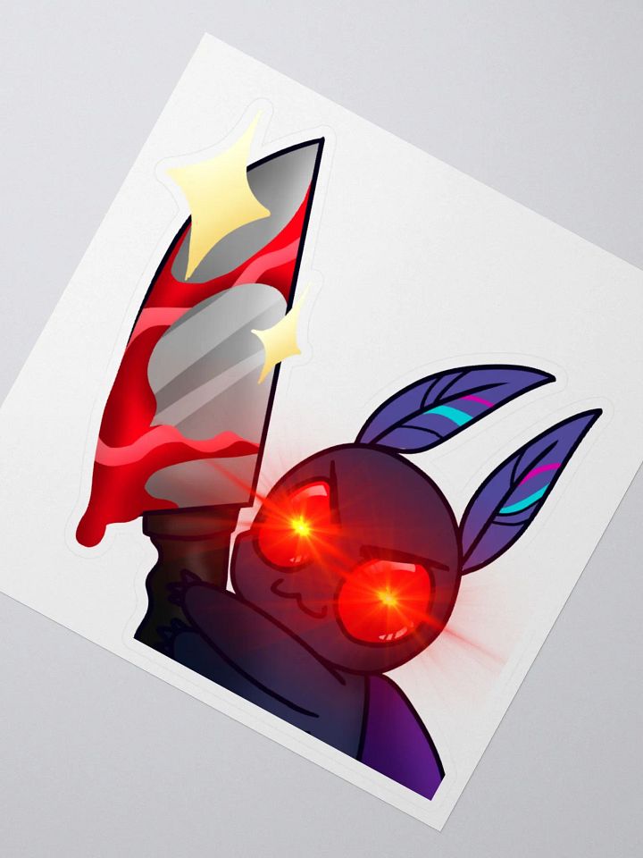 Deebles with a Knife Sticker product image (2)