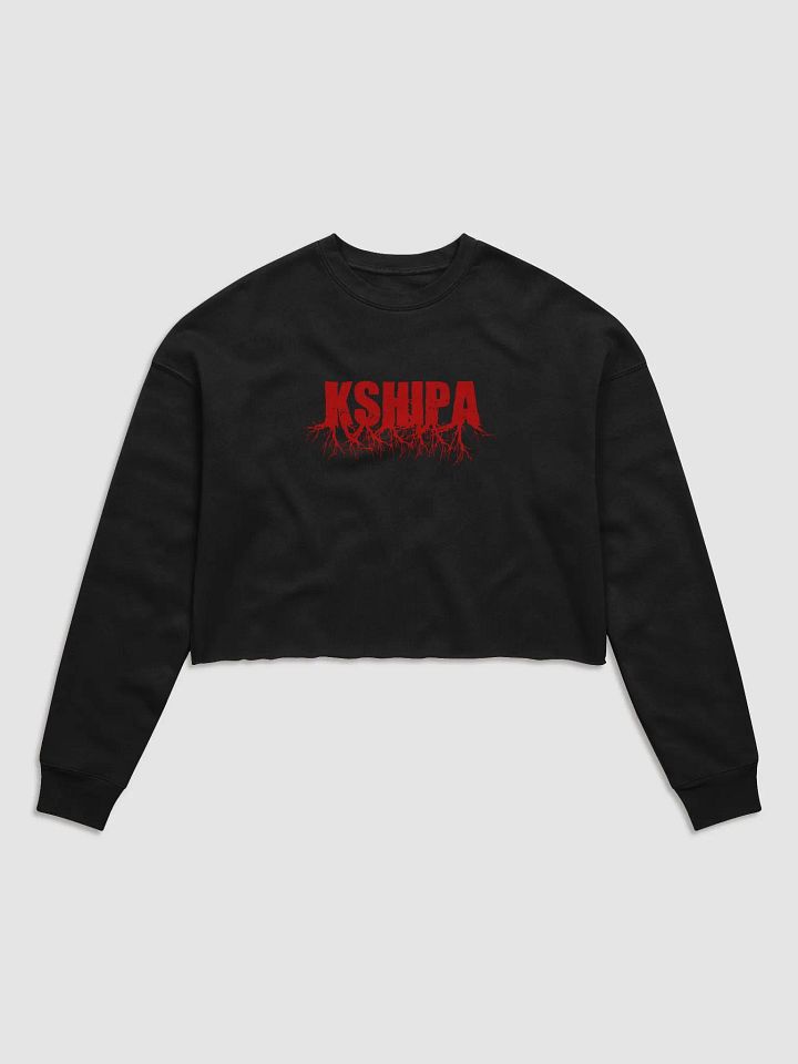 Kshipa Crop Fleece Sweater product image (1)