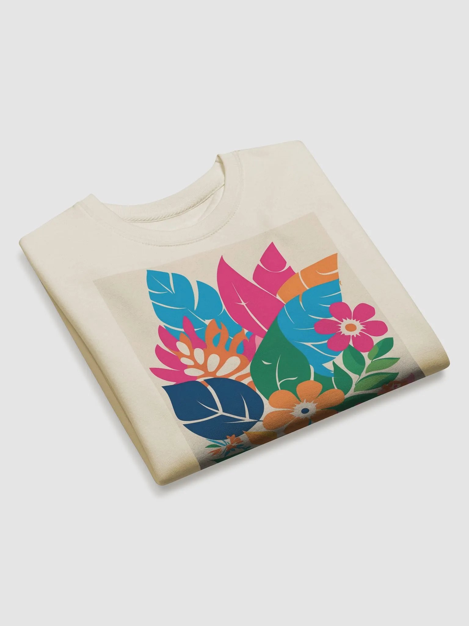 Blooming Vibes – A vibrant floral-themed sweatshirt. product image (31)