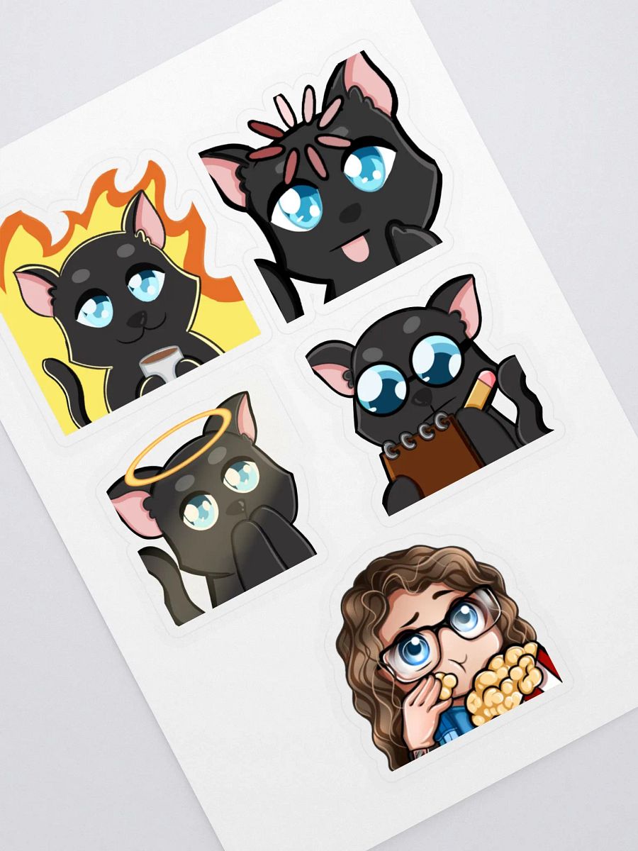 Panthergal Emote Sticker Sheet product image (1)