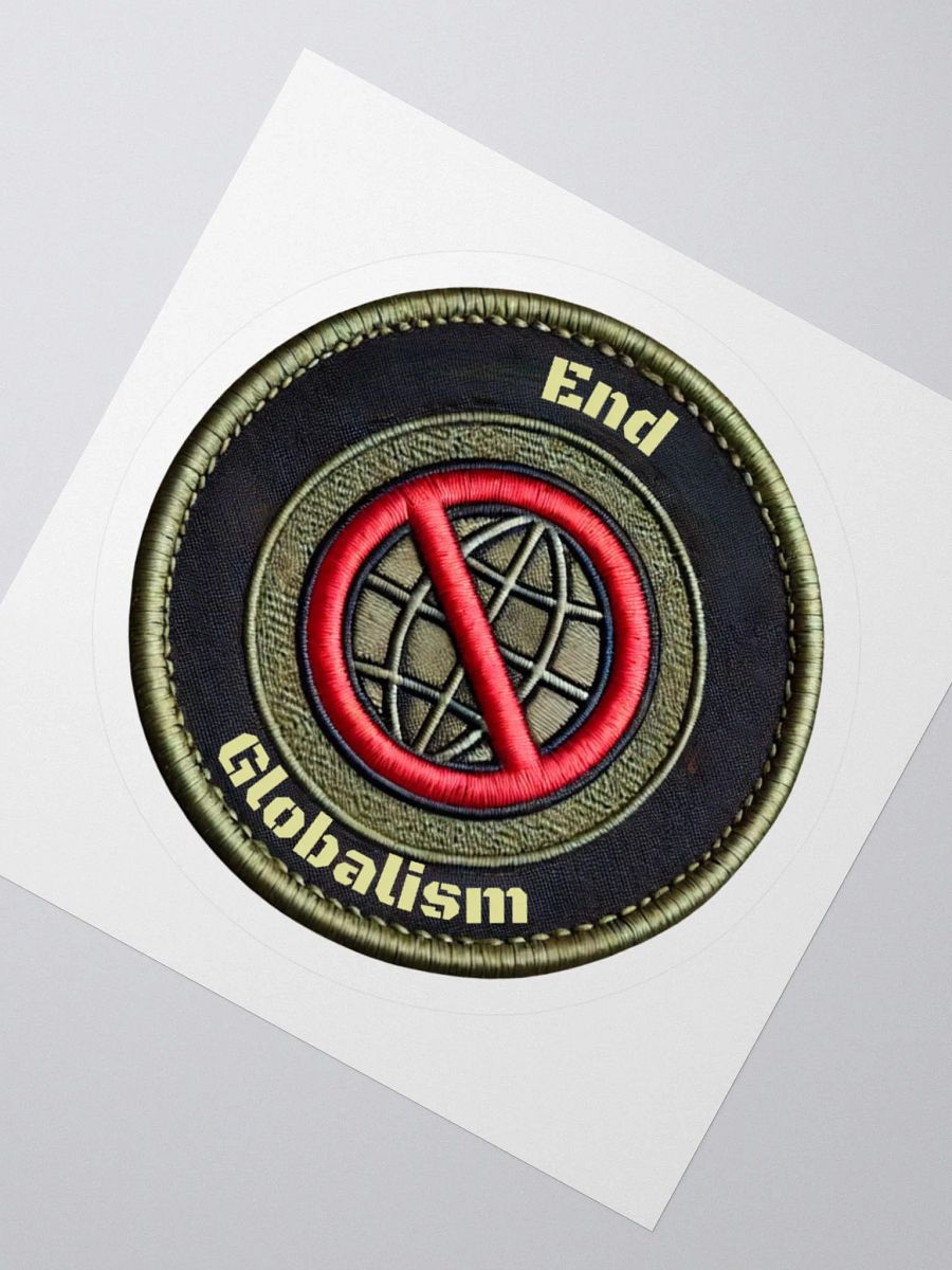 End Globalism Sticker product image (2)