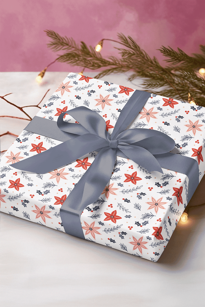 Pretty Floral Wrapping Paper product image (1)