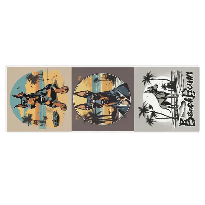 Doberman Yoga Mat product image (1)