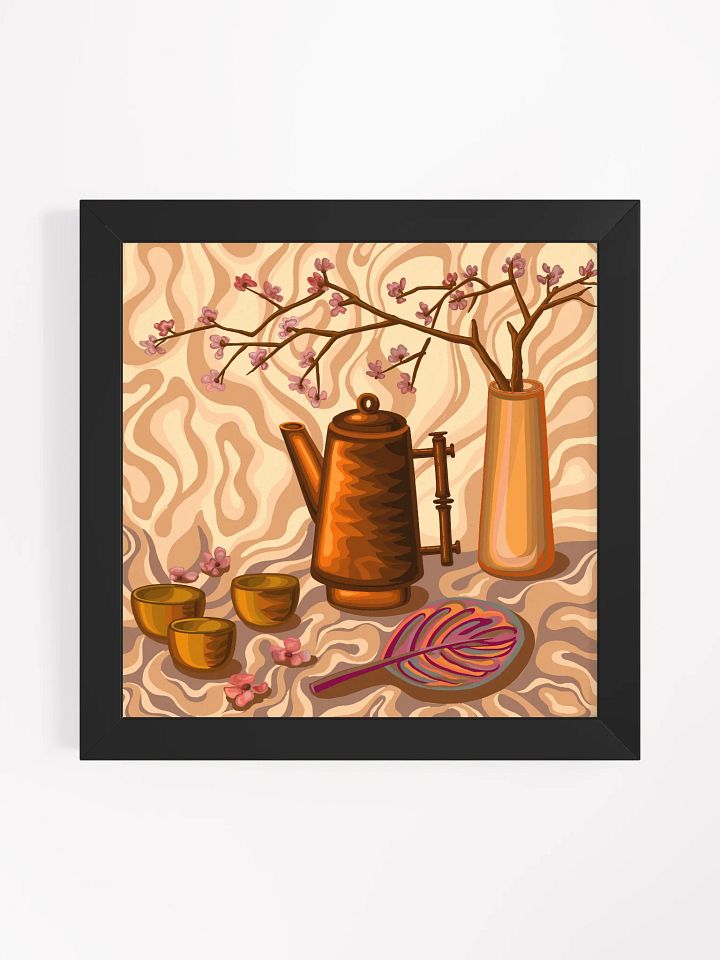 Autumnal Tea Time Framed Poster - Coffee Shop No. 4 product image (6)