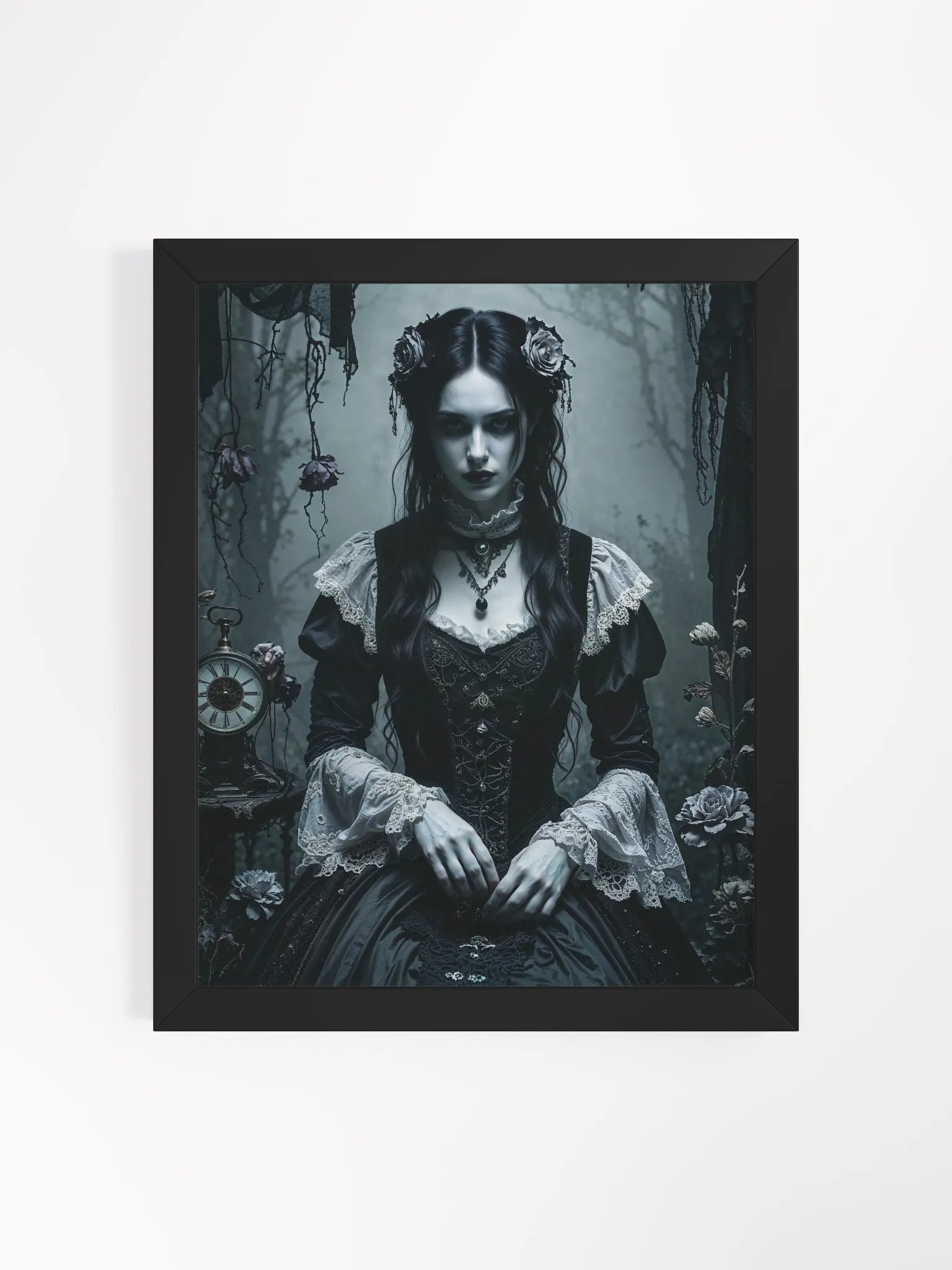 The Clockwork Mourning Framed Print product image (3)