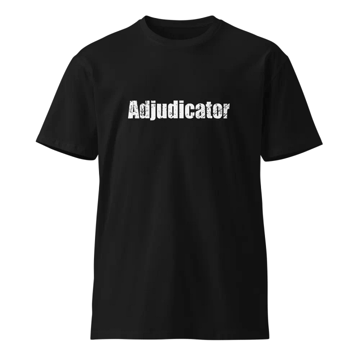 Adjudicator Unisex Premium T-Shirt product image (1)