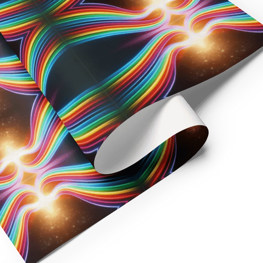 Cosmic Kaleidoscope Wrapping Paper Set product image (7)