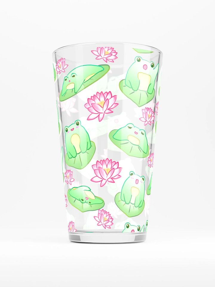 Kawaii Froggie Pint Glass product image (1)