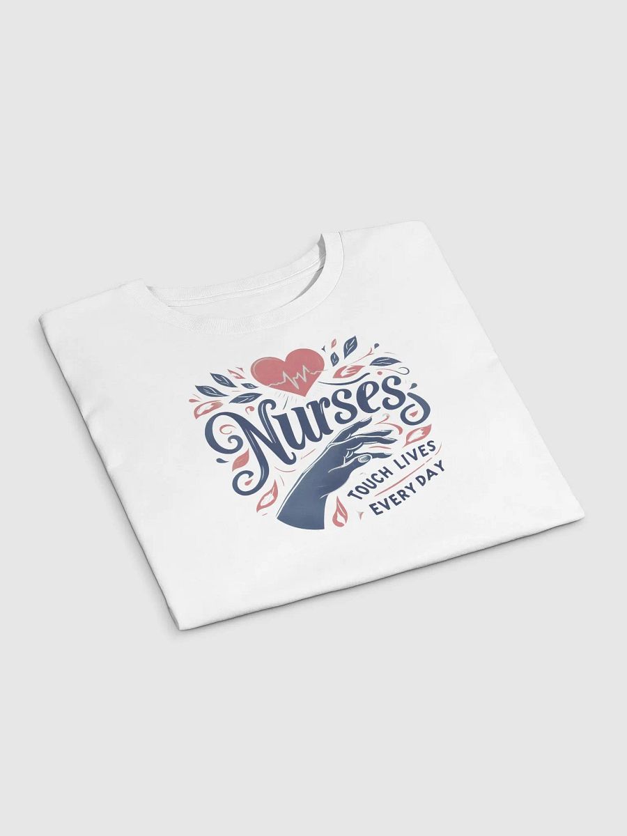 Nurses Touch Lives Crop Top product image (17)