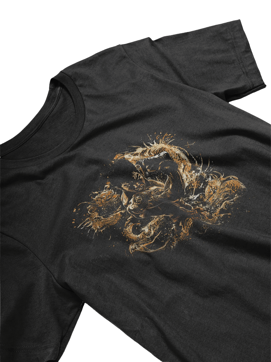 Fighter Theme T-Shirt, Martial Arts Style Graphic Tee product image (7)