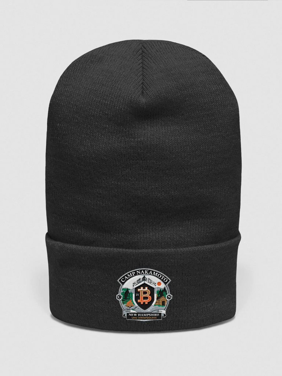 Yupoong Cuffed Beanie Black product image (1)