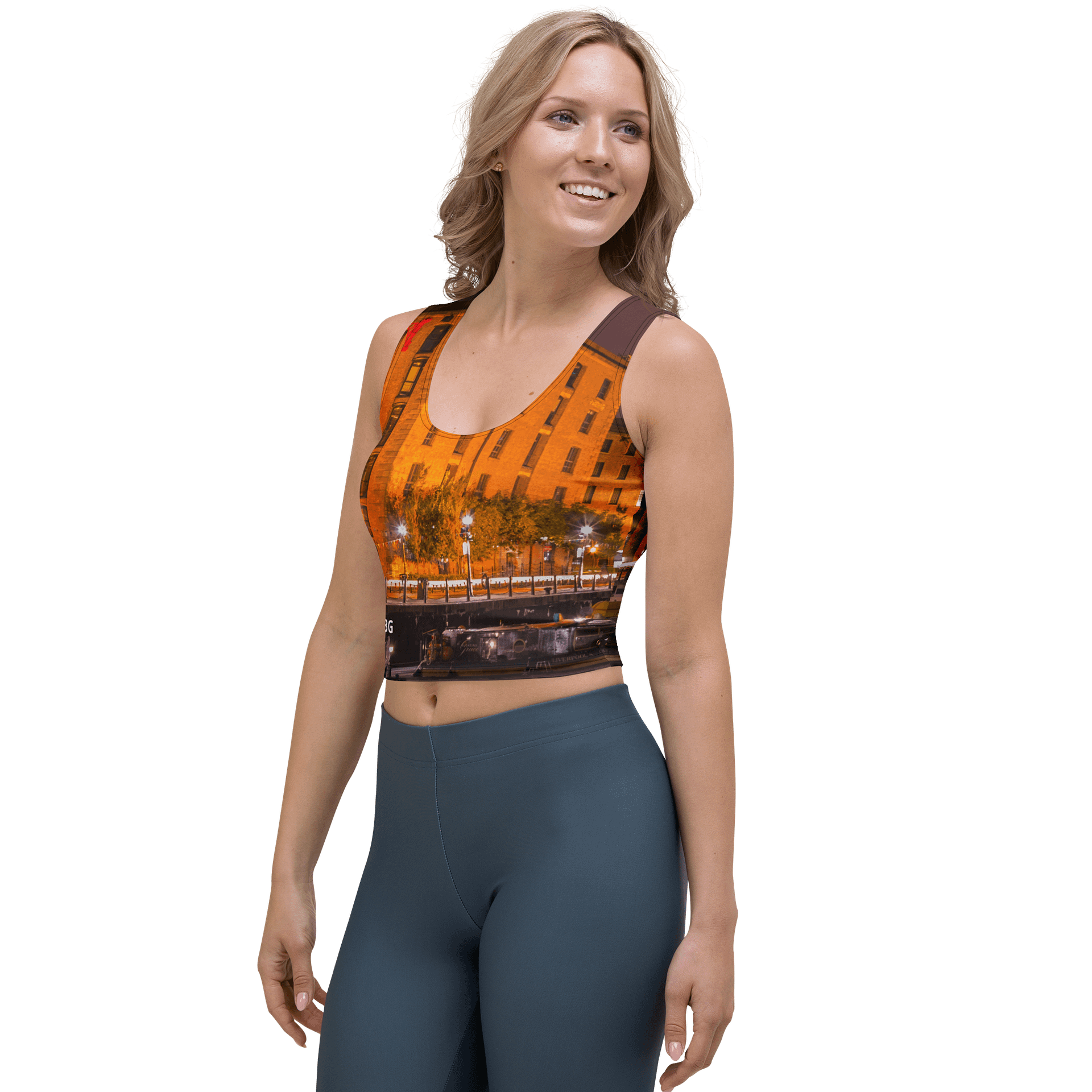 'Somewhere in the City' Crop Top product image (3)