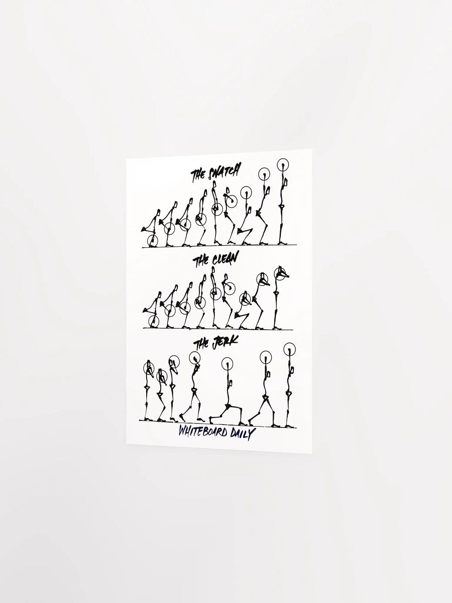 Snatch, Clean, and Jerk Poster product image (15)