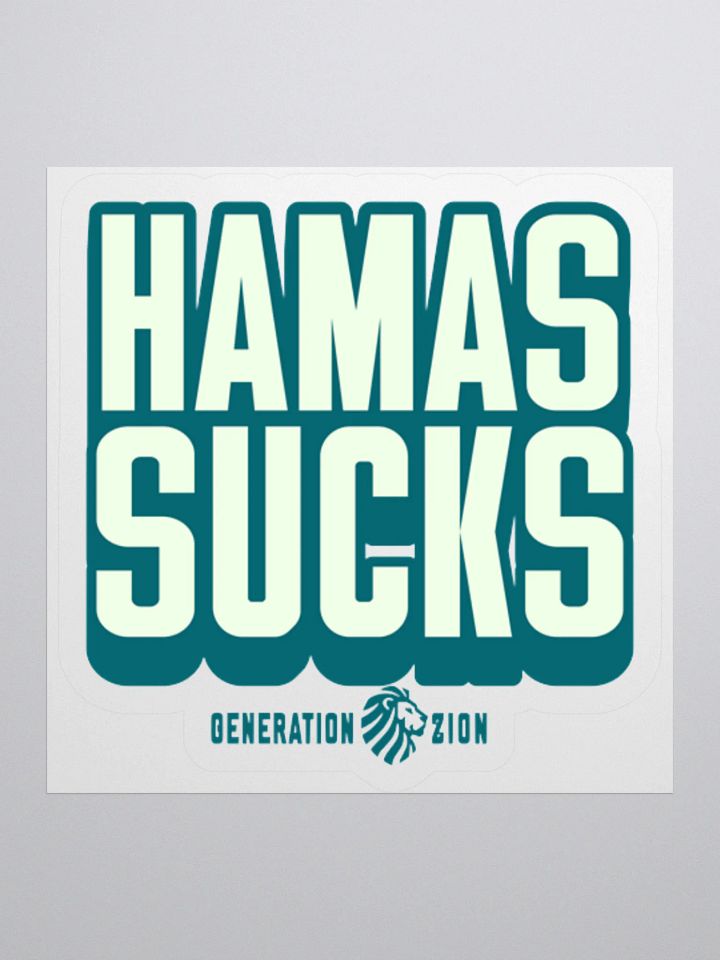 Hamas Sucks Sticker product image (2)