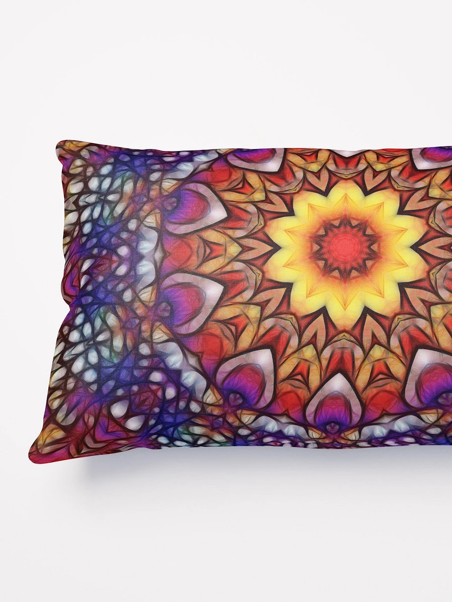 Blue Red Purple Kaleidoscope Throw Pillow product image (7)