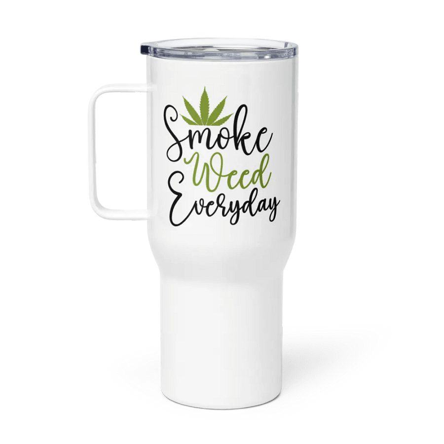 Smoke Weed Everyday - Travel Mug w/ Handle product image (1)