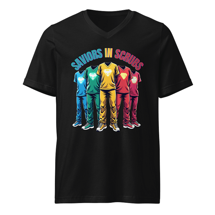 Saviors in Scrubs V-Neck Tee product image (1)