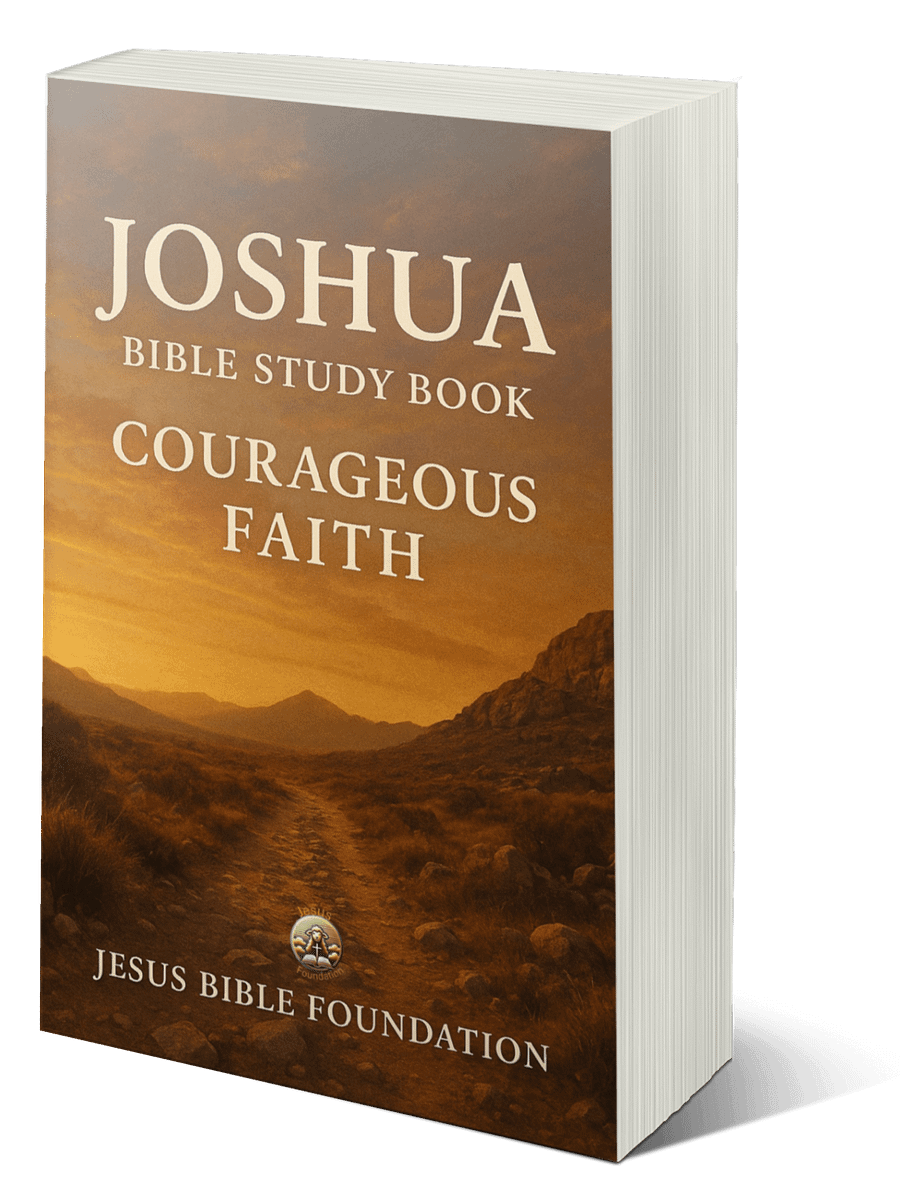 Joshua Bible Study Book: Courageous Faith product image (1)