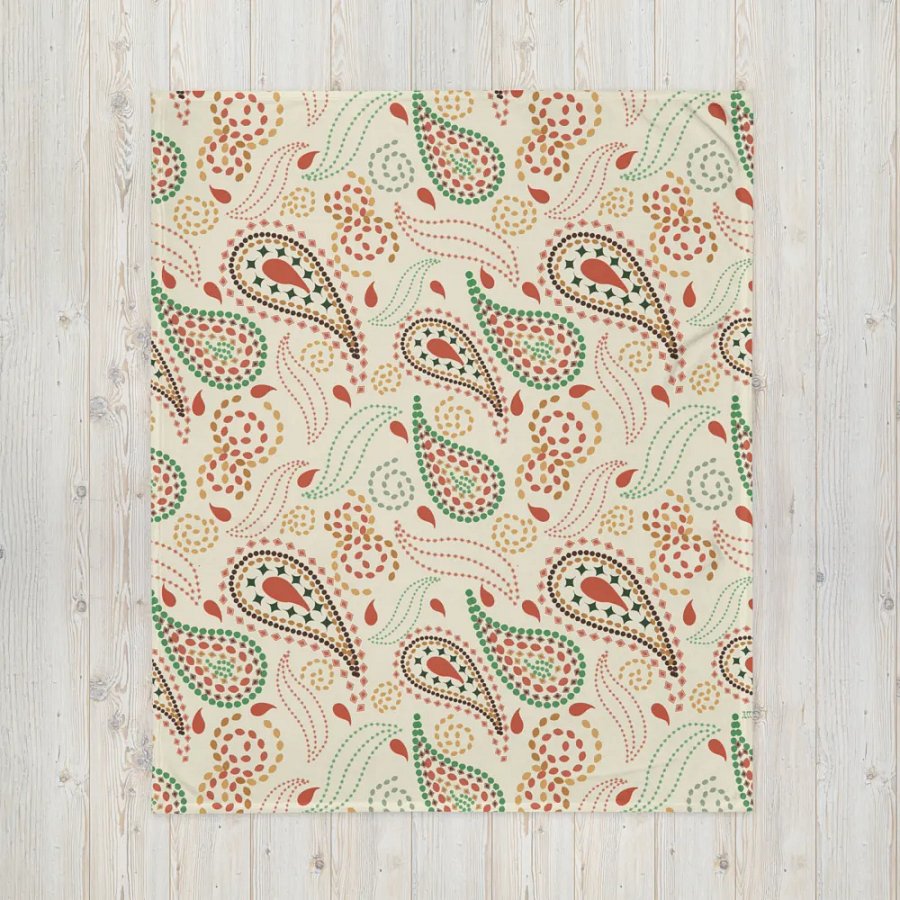 Tropical Paisley Blanket product image (16)